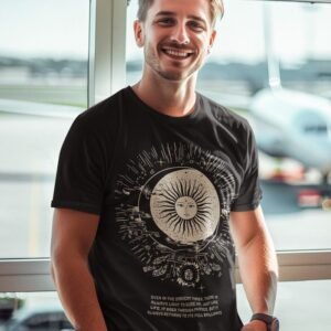 Sun Motivation Printed T-shirt