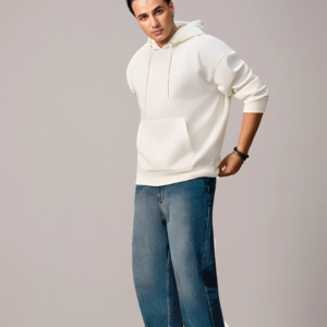 Men's Dark Blue Loose Baggy