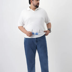 Plus Men's Blue Slim Fit