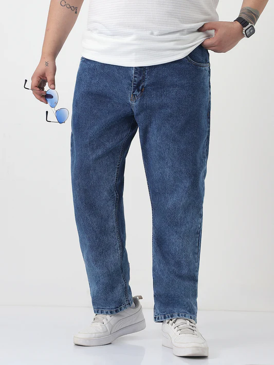 Plus Men's Blue Slim Fit - Image 2