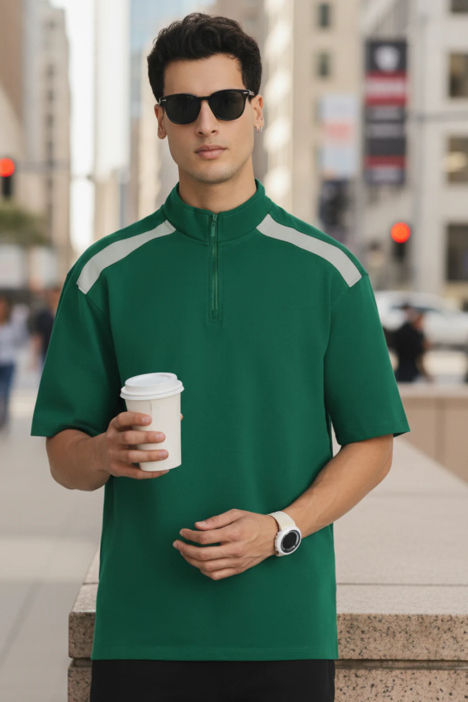 Raglan Oversized Polo