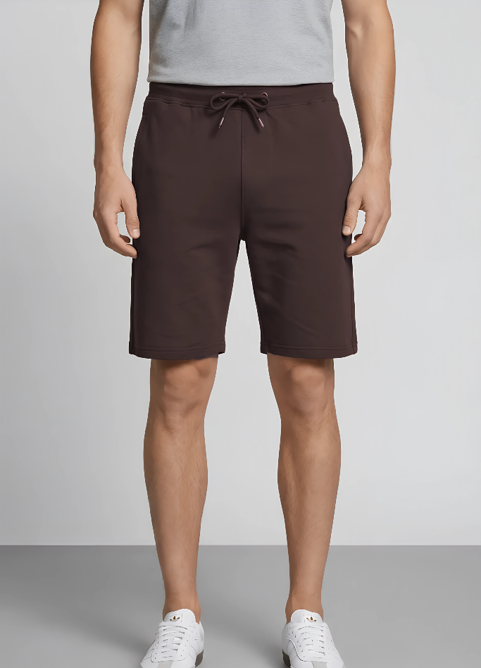 Dark Oak Zip Pocket Shorts - Image 3
