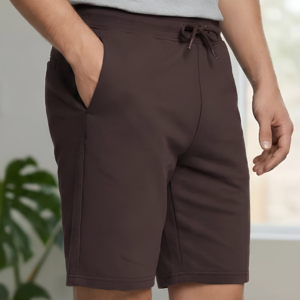 Dark Oak Zip Pocket Shorts