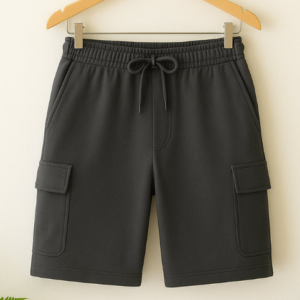 Grey Cargo Shorts