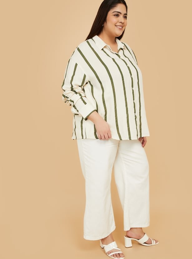 Women Striped Shirt - Image 3