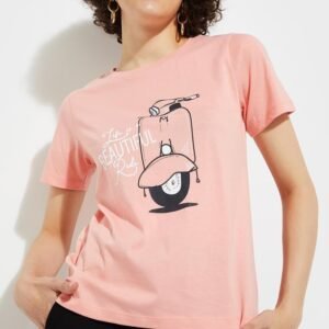 Women Graphic Printed T-shirt
