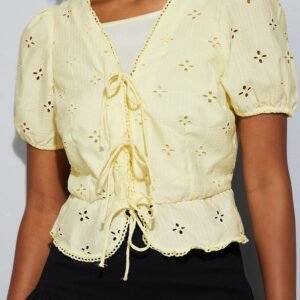 ALAYA F x URB_N Women Schifilli Top with Camisole