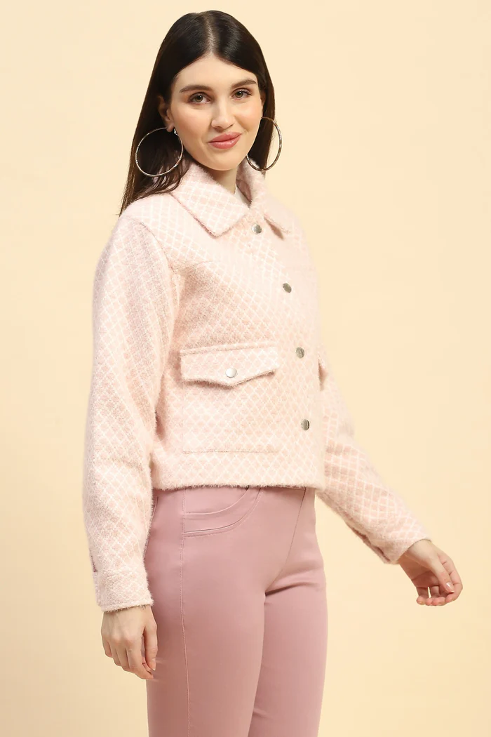 Blossom Checkerd Jacket - Image 3