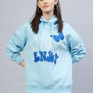 Women's front print sweatshirt