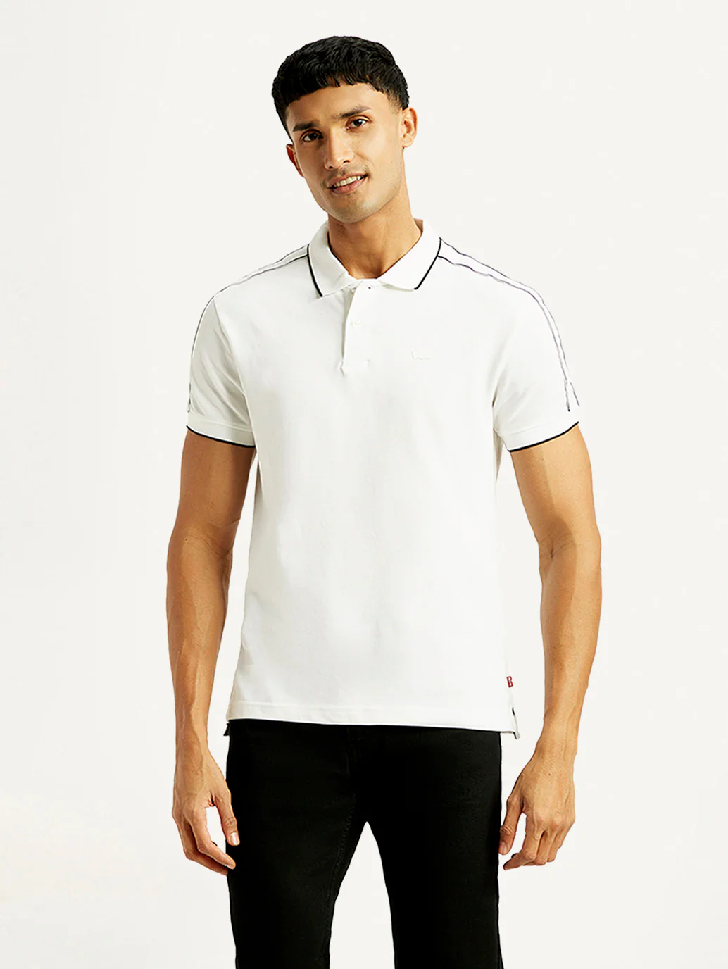 Men's Solid Slim Fit Polo