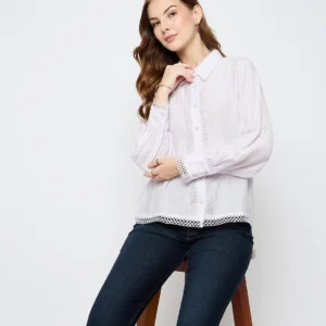 Rayon Blend Lilac Shirt