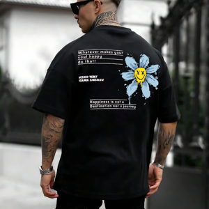 Energy Black Oversized Back